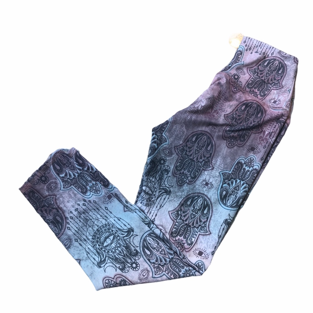Evolution and Creation Ombre Yoga Leggings Small